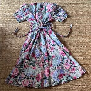 Positive Attitude Vibrant Floral Dress
